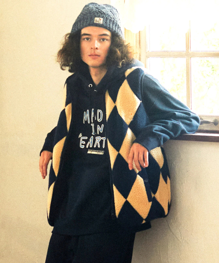 ★最終★在庫処分★crewre アジャスタブルウールロングコート ダークブラウン crewre online shop / アジャスタブルウールロングコート