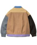 go slow caravan(ゴースローキャラバン) |メランジウールライク起毛ゆったりワークJKT (MENS/WOMENS)