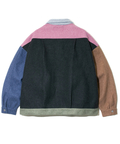 go slow caravan(ゴースローキャラバン) |メランジウールライク起毛ゆったりワークJKT (MENS/WOMENS)
