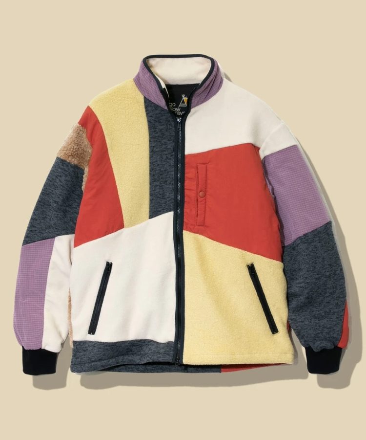go slow caravan(ゴースローキャラバン) |色々パッチワークフィールドブルゾン (MENS/WOMENS)