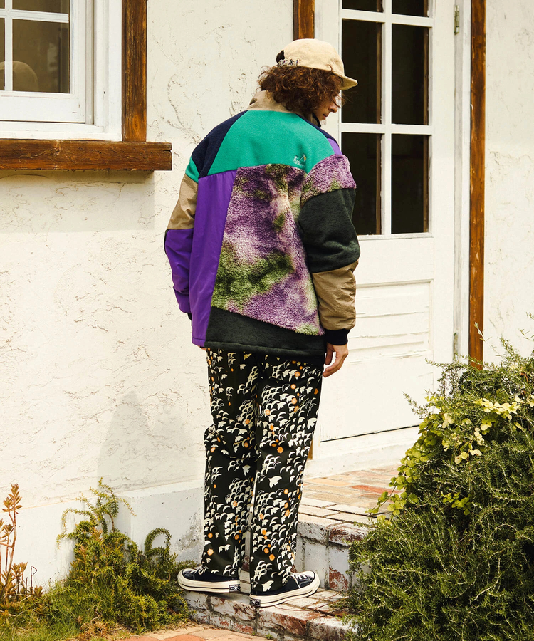 go slow caravan(ゴースローキャラバン) |色々パッチワークフィールドブルゾン (MENS/WOMENS)