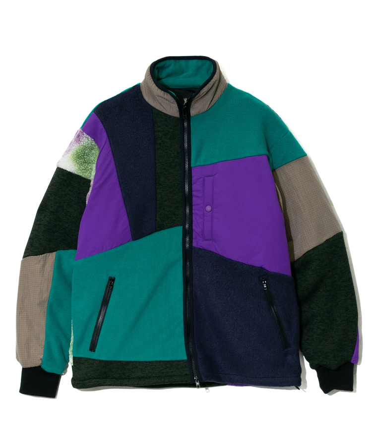go slow caravan(ゴースローキャラバン) |色々パッチワークフィールドブルゾン (MENS/WOMENS)
