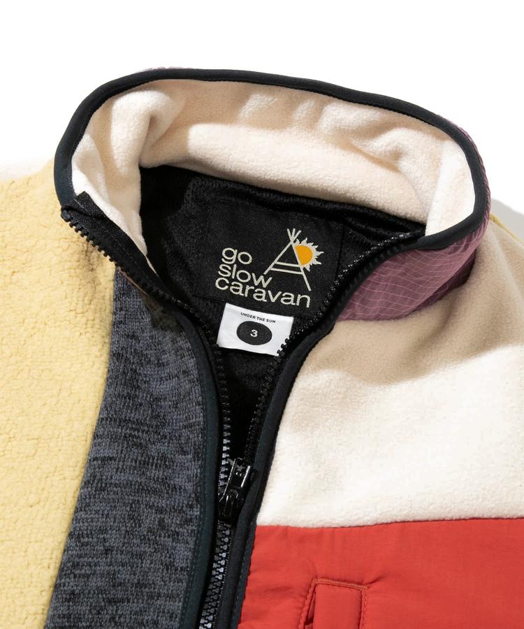 go slow caravan(ゴースローキャラバン) |色々パッチワークフィールドブルゾン (MENS/WOMENS)