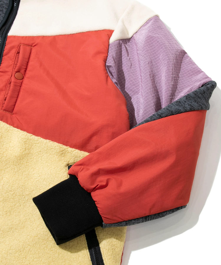 go slow caravan(ゴースローキャラバン) |色々パッチワークフィールドブルゾン (MENS/WOMENS)