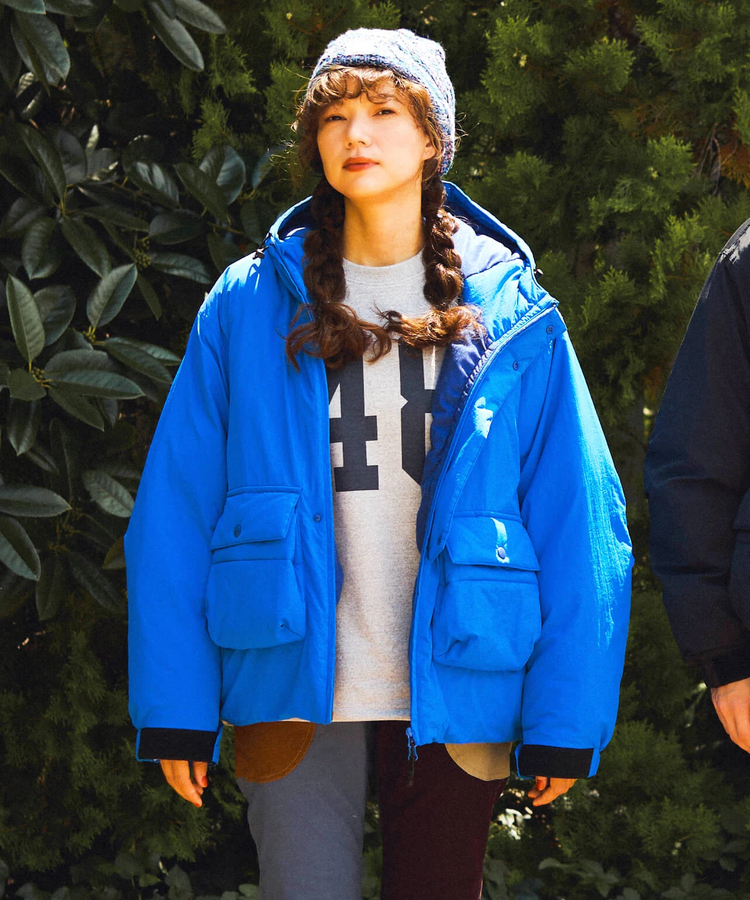 go slow caravan(ゴースローキャラバン) |マットナイロンパディングパーカーJKT (MENS/WOMENS)