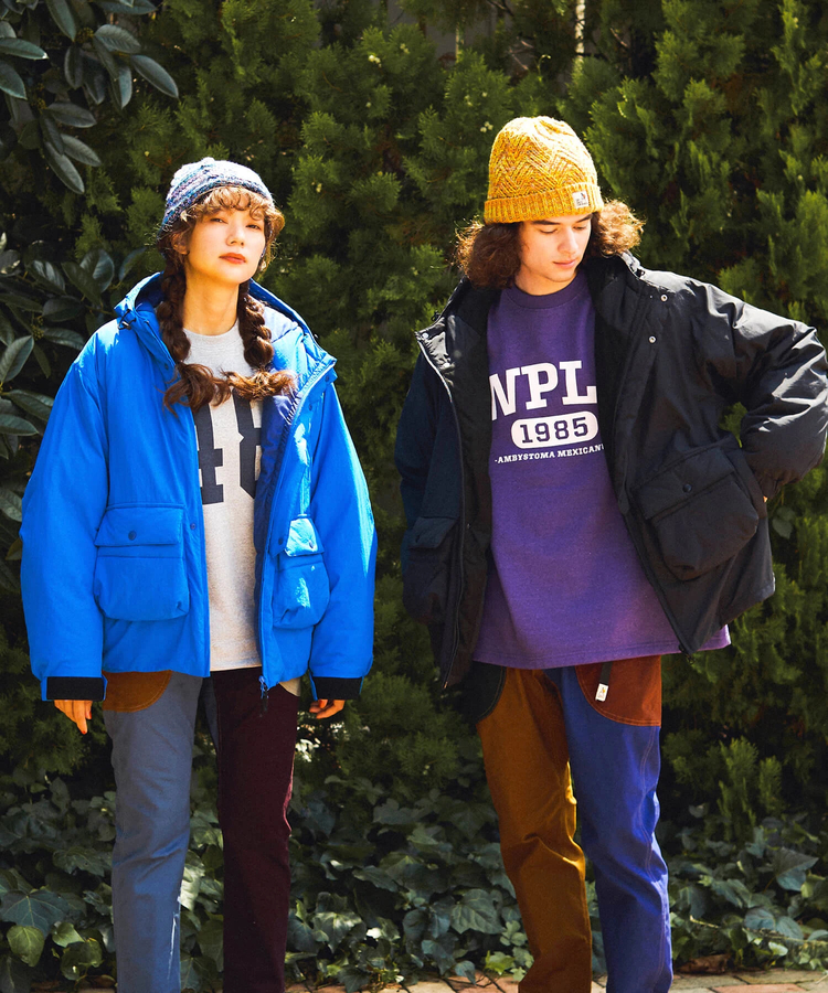 go slow caravan(ゴースローキャラバン) |マットナイロンパディングパーカーJKT (MENS/WOMENS)