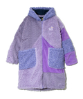 go slow caravan(ゴースローキャラバン) |ボアファーMIXパッチワークコート (WOMENS)