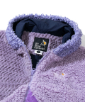 go slow caravan(ゴースローキャラバン) |ボアファーMIXパッチワークコート (WOMENS)