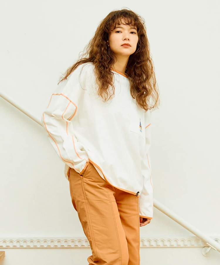 go slow caravan(ゴースローキャラバン) |USA/CプルオーバーTEE (WOMENS)