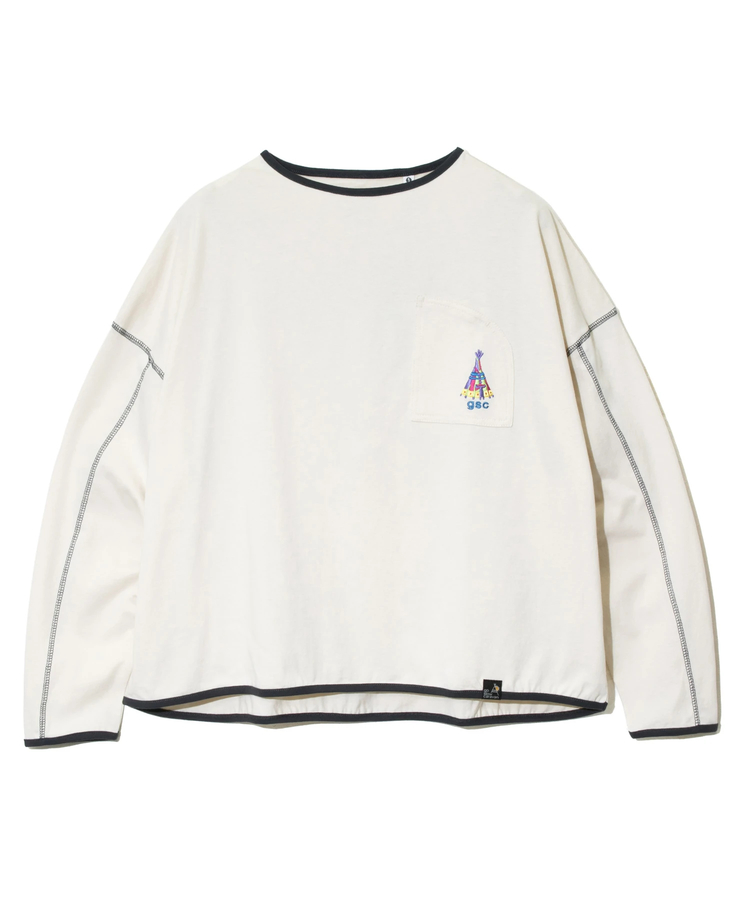 go slow caravan(ゴースローキャラバン) |USA/CプルオーバーTEE (WOMENS)