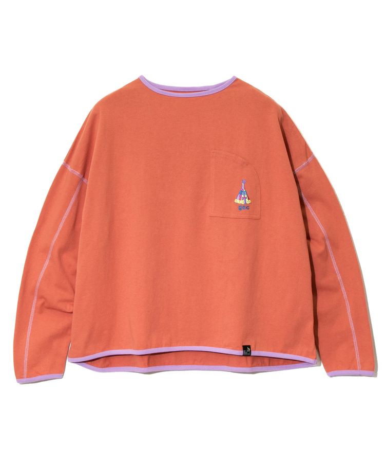 go slow caravan(ゴースローキャラバン) |USA/CプルオーバーTEE (WOMENS)