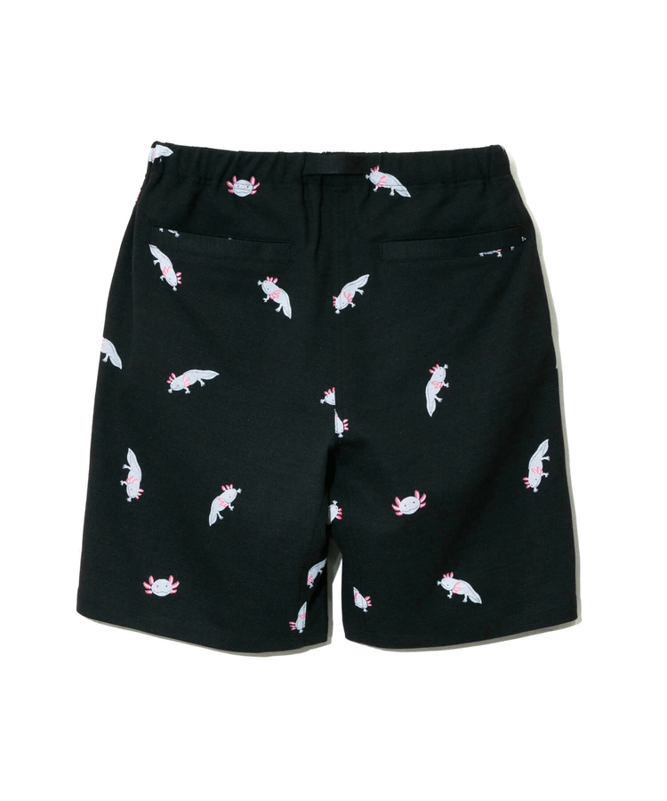go slow caravan(ゴースローキャラバン) |ブッチャー総柄プリントイージーショーツ (MENS)