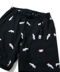 go slow caravan(ゴースローキャラバン) |ブッチャー総柄プリントイージーショーツ (MENS)