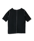 go slow caravan(ゴースローキャラバン) |le colis/ルコリ ステッチ配色メローデザインTEE (WOMENS)