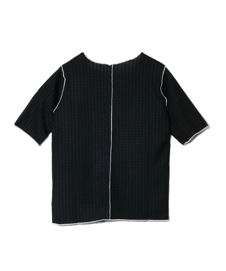 go slow caravan(ゴースローキャラバン) |le colis/ルコリ ステッチ配色メローデザインTEE (WOMENS)