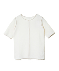 go slow caravan(ゴースローキャラバン) |le colis/ルコリ ステッチ配色メローデザインTEE (WOMENS)