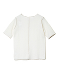 go slow caravan(ゴースローキャラバン) |le colis/ルコリ ステッチ配色メローデザインTEE (WOMENS)