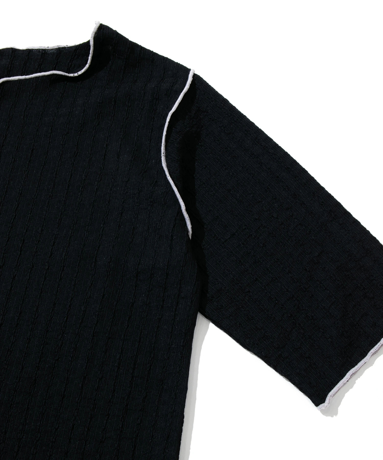 go slow caravan(ゴースローキャラバン) |le colis/ルコリ ステッチ配色メローデザインTEE (WOMENS)