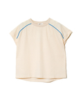 go slow caravan(ゴースローキャラバン) |le colis/ルコリ ミニワッフルコードパイピングフレンチスリーブPO (WOMENS)