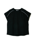 go slow caravan(ゴースローキャラバン) |le colis/ルコリ ミニワッフルコードパイピングフレンチスリーブPO (WOMENS)