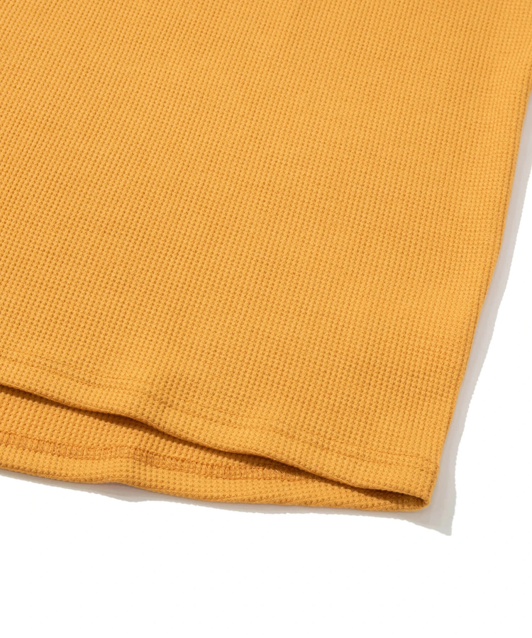 go slow caravan(ゴースローキャラバン) |le colis/ルコリ ミニワッフルコードパイピングフレンチスリーブPO (WOMENS)