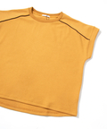 go slow caravan(ゴースローキャラバン) |le colis/ルコリ ミニワッフルコードパイピングフレンチスリーブPO (WOMENS)