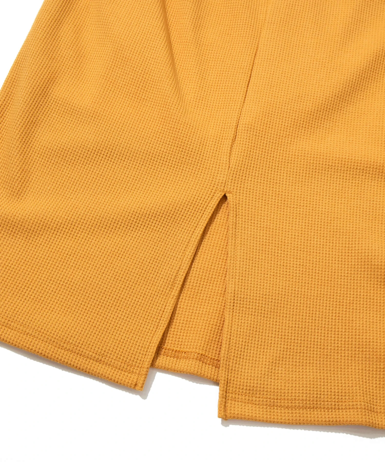 go slow caravan(ゴースローキャラバン) |le colis/ルコリ ミニワッフルコードパイピングナロースカート (WOMENS)
