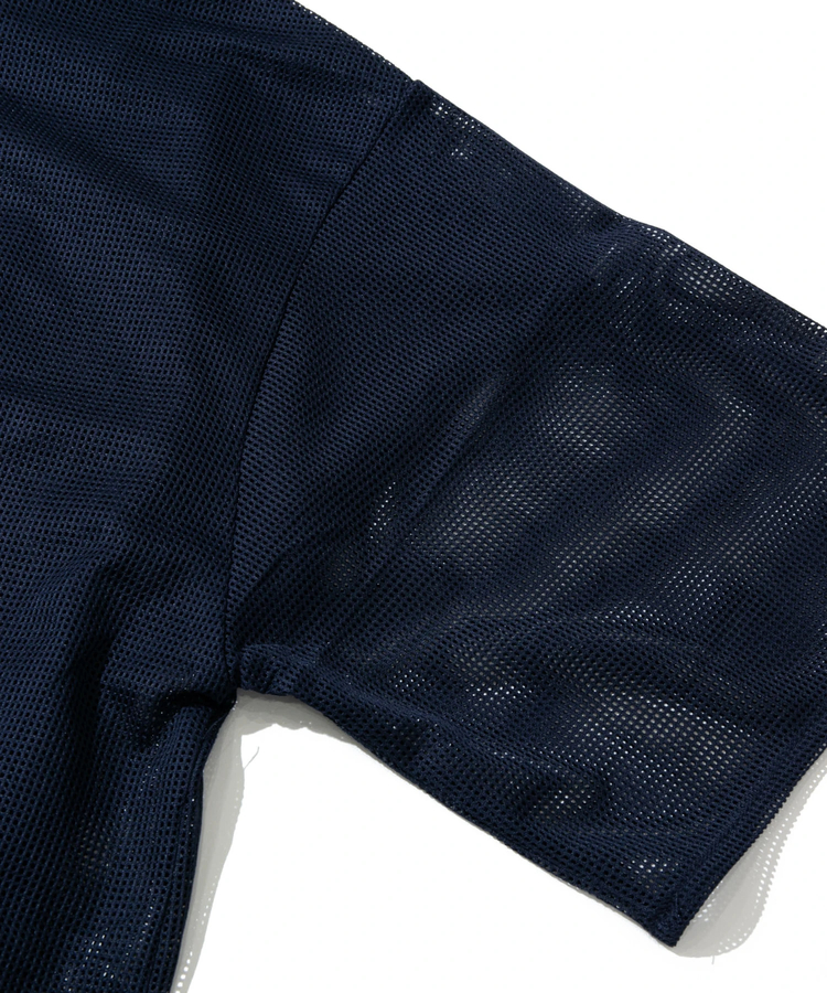 go slow caravan(ゴースローキャラバン) |le colis/ルコリ メッシュロゴレイヤード5分袖TEE (WOMENS)