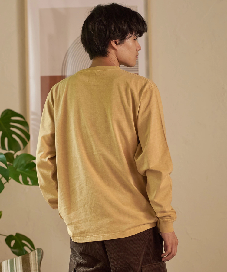 go slow caravan(ゴースローキャラバン) |COBMASTER/コブマスター ピグメント染め 刺繍ベーシックL/STEE《釣りベアー》(MENS)
