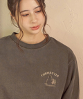 go slow caravan(ゴースローキャラバン) |COBMASTER/コブマスター ピグメント染め 刺繍ベーシックL/STEE《釣りベアー》(MENS)