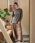 go slow caravan(ゴースローキャラバン) |COBMASTER/コブマスター ピグメント染め 刺繍ベーシックL/STEE《釣りベアー》(MENS)