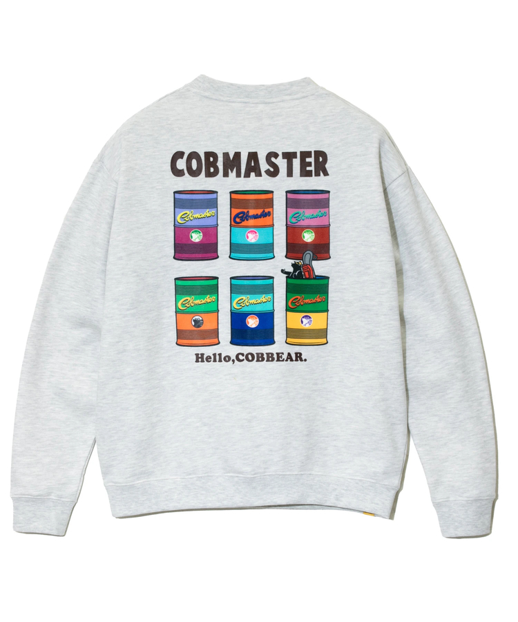 go slow caravan(ゴースローキャラバン) |COBMASTER/コブマスター 裏毛スウェット《ドラム缶ベアー》(MENS)
