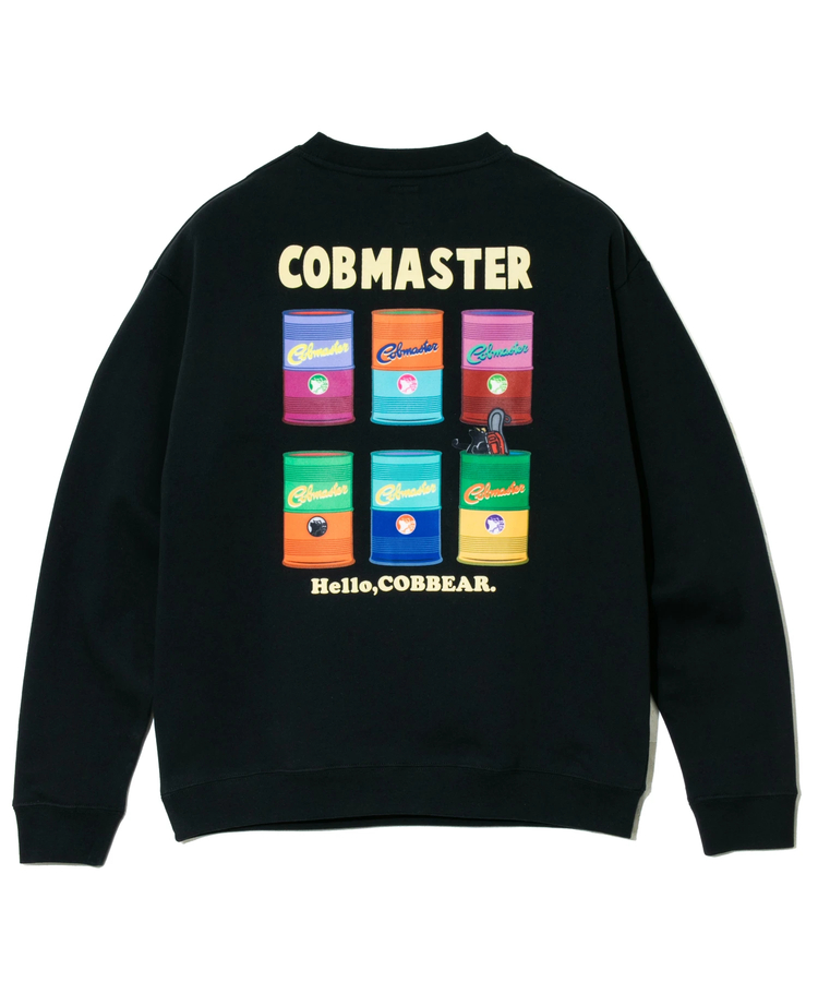 go slow caravan(ゴースローキャラバン) |COBMASTER/コブマスター 裏毛スウェット《ドラム缶ベアー》(MENS)