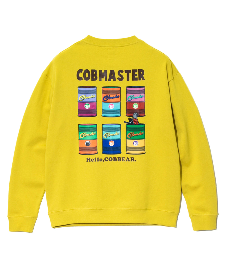 go slow caravan(ゴースローキャラバン) |COBMASTER/コブマスター 裏毛スウェット《ドラム缶ベアー》(MENS)