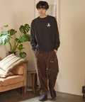 go slow caravan(ゴースローキャラバン) |COBMASTER/コブマスター 裏毛スウェット《ドラム缶ベアー》(MENS)
