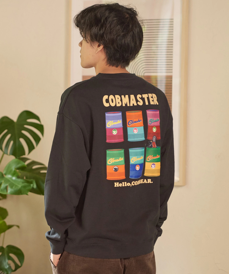 go slow caravan(ゴースローキャラバン) |COBMASTER/コブマスター 裏毛スウェット《ドラム缶ベアー》(MENS)