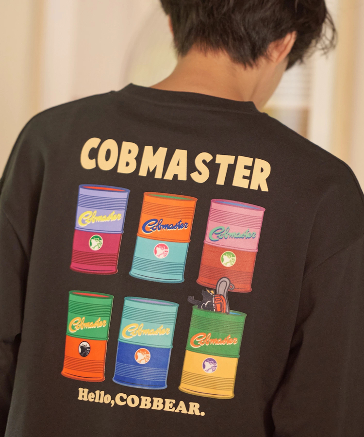 go slow caravan(ゴースローキャラバン) |COBMASTER/コブマスター 裏毛スウェット《ドラム缶ベアー》(MENS)