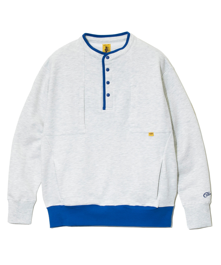 go slow caravan(ゴースローキャラバン) |COBMASTER/コブマスター 裏毛 ダブルポケット ヘンリースウェット (MENS)