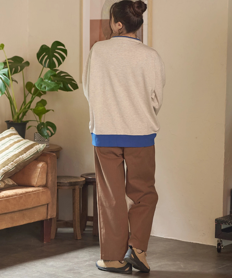 go slow caravan(ゴースローキャラバン) |COBMASTER/コブマスター 裏毛 ダブルポケット ヘンリースウェット (MENS)