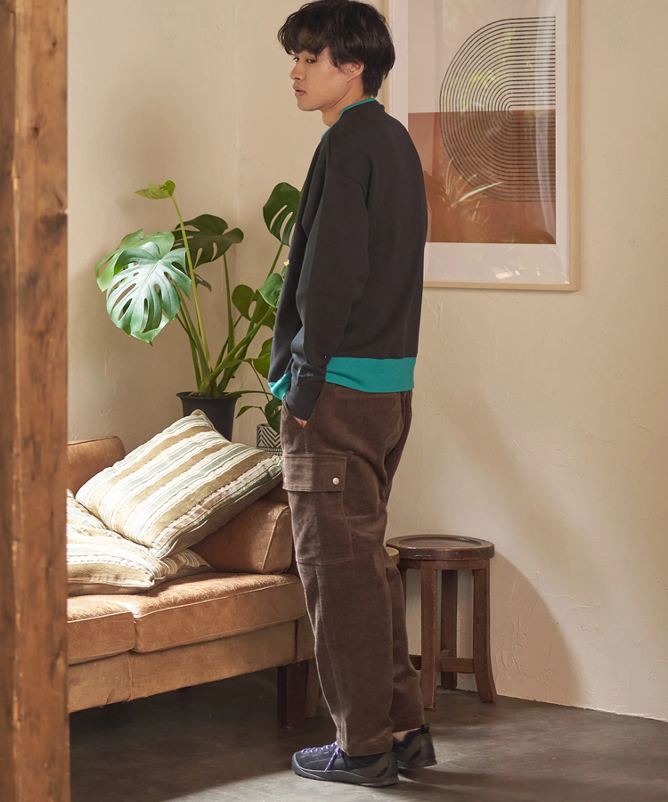 go slow caravan(ゴースローキャラバン) |COBMASTER/コブマスター 裏毛 ダブルポケット ヘンリースウェット (MENS)