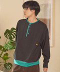 go slow caravan(ゴースローキャラバン) |COBMASTER/コブマスター 裏毛 ダブルポケット ヘンリースウェット (MENS)