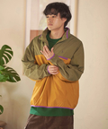 go slow caravan(ゴースローキャラバン) |COBMASTER/コブマスター ナイロンリップ ハーフジップP/O JKT (MENS)