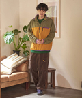 go slow caravan(ゴースローキャラバン) |COBMASTER/コブマスター ナイロンリップ ハーフジップP/O JKT (MENS)