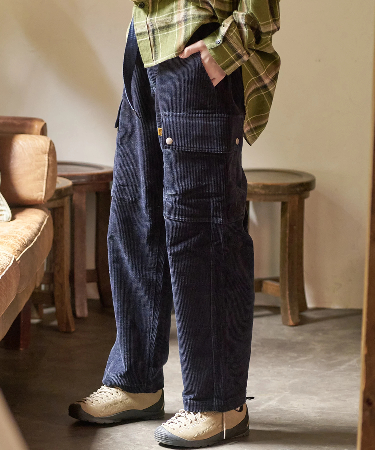 COBMASTER/コブマスター コーデュロイ リラックスカーゴパンツ