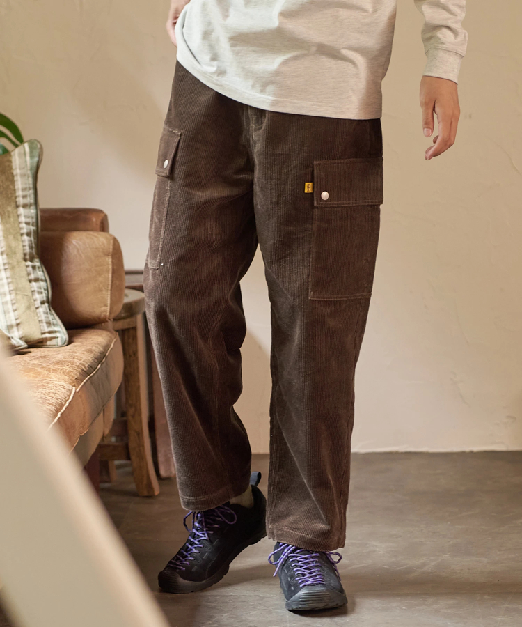 go slow caravan(ゴースローキャラバン) |COBMASTER/コブマスター コーデュロイ リラックスカーゴパンツ (MENS)