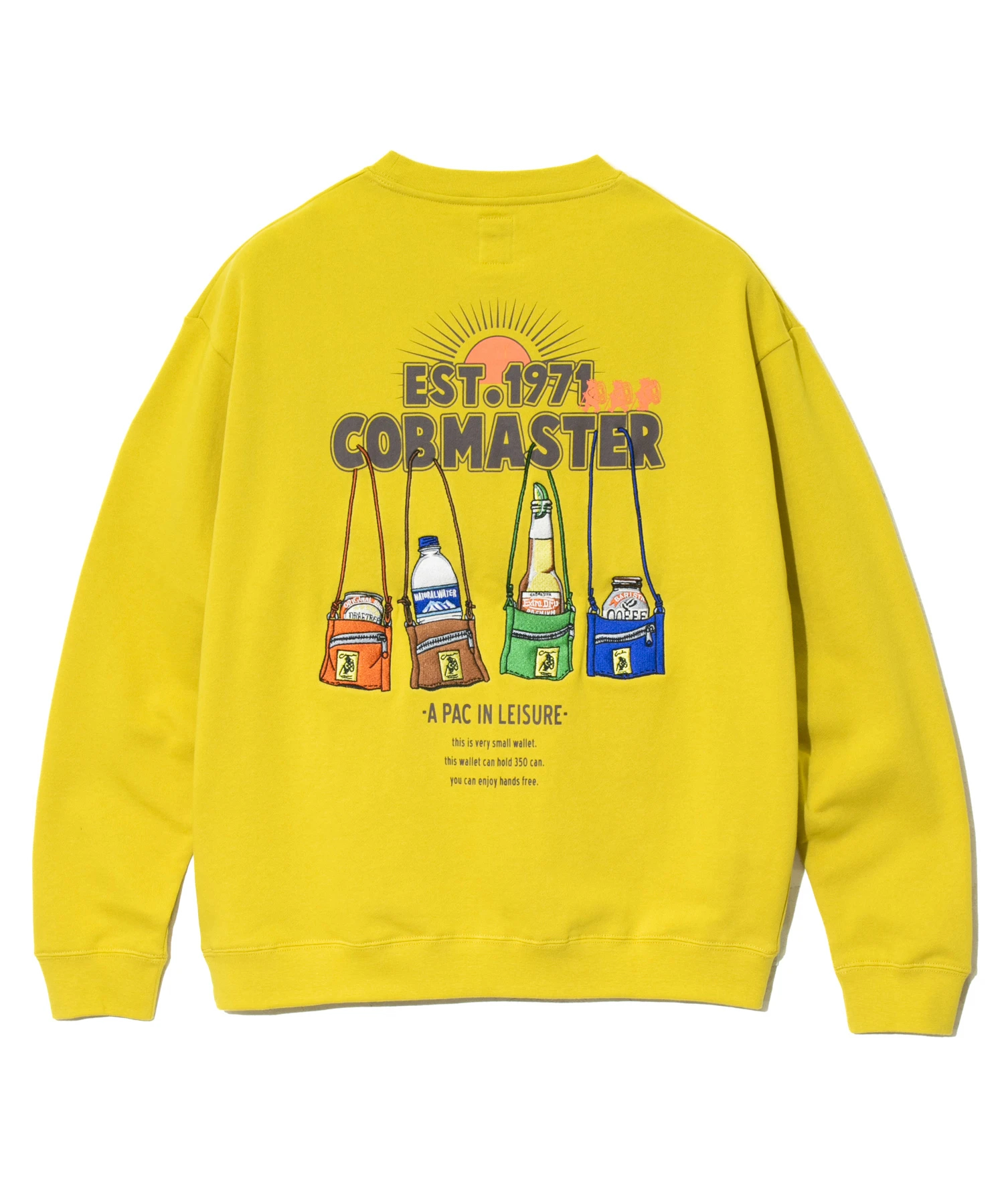COBMASTER/コブマスター 裏毛 刺繍/プリント スウェット《CAN