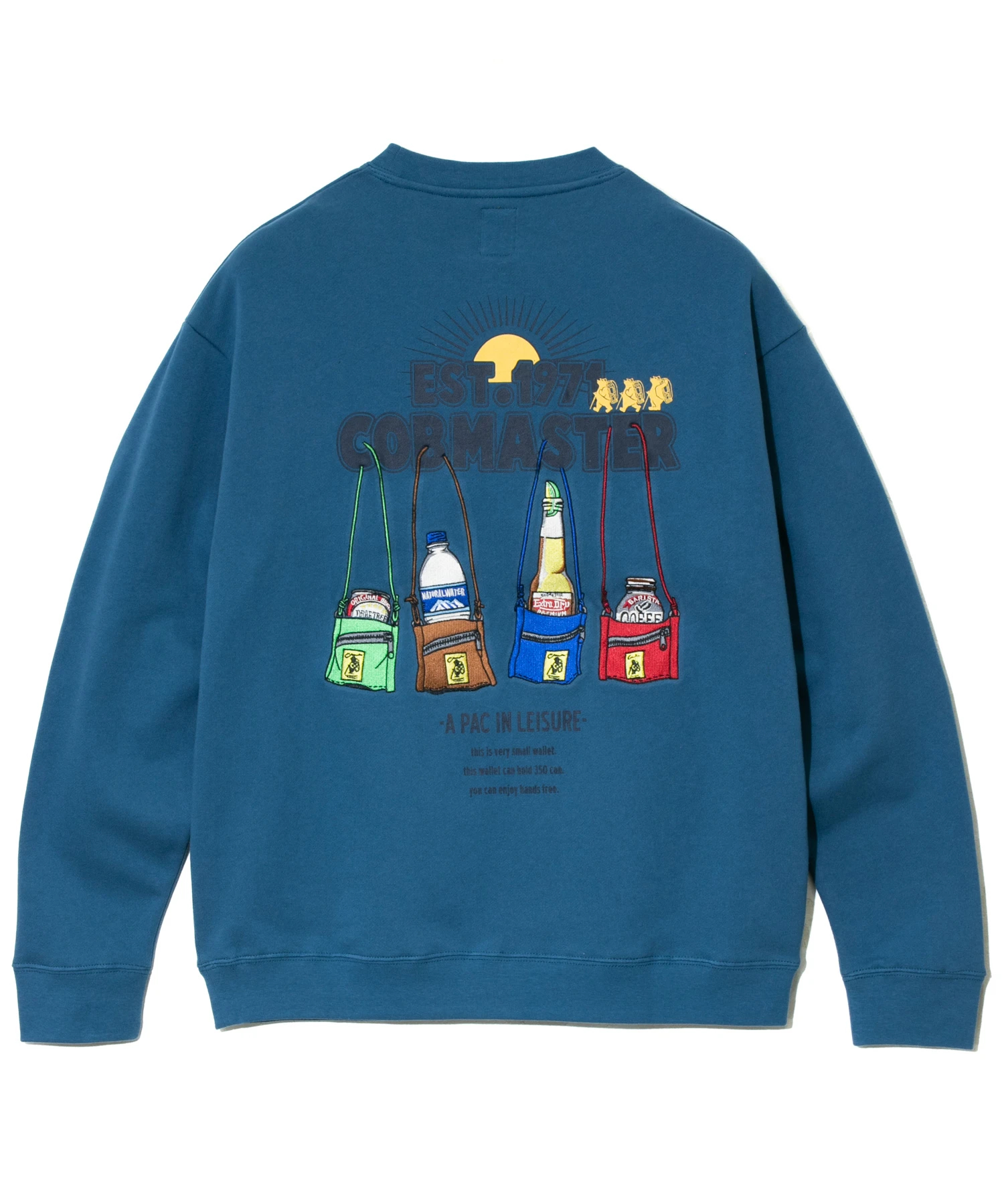 COBMASTER/コブマスター 裏毛 刺繍/プリント スウェット《CAN