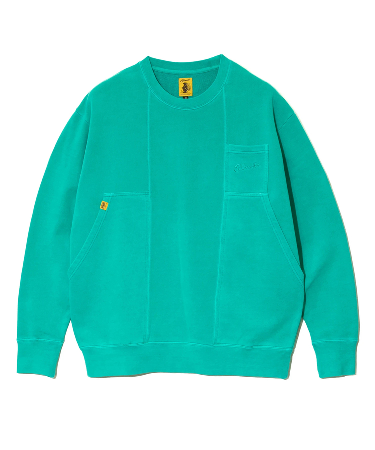 go slow caravan(ゴースローキャラバン) |COBMASTER/コブマスター 裏毛 ピグメント染め ラゲッジスウェット (MENS)