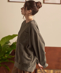 go slow caravan(ゴースローキャラバン) |COBMASTER/コブマスター 裏毛 ピグメント染め ラゲッジスウェット (MENS)