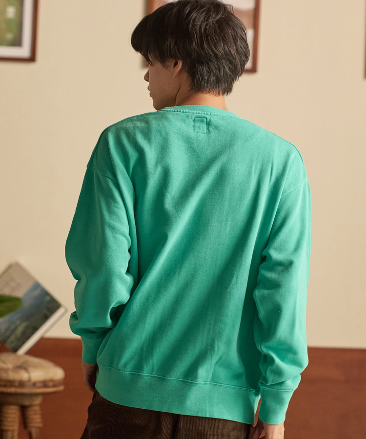 go slow caravan(ゴースローキャラバン) |COBMASTER/コブマスター 裏毛 ピグメント染め ラゲッジスウェット (MENS)